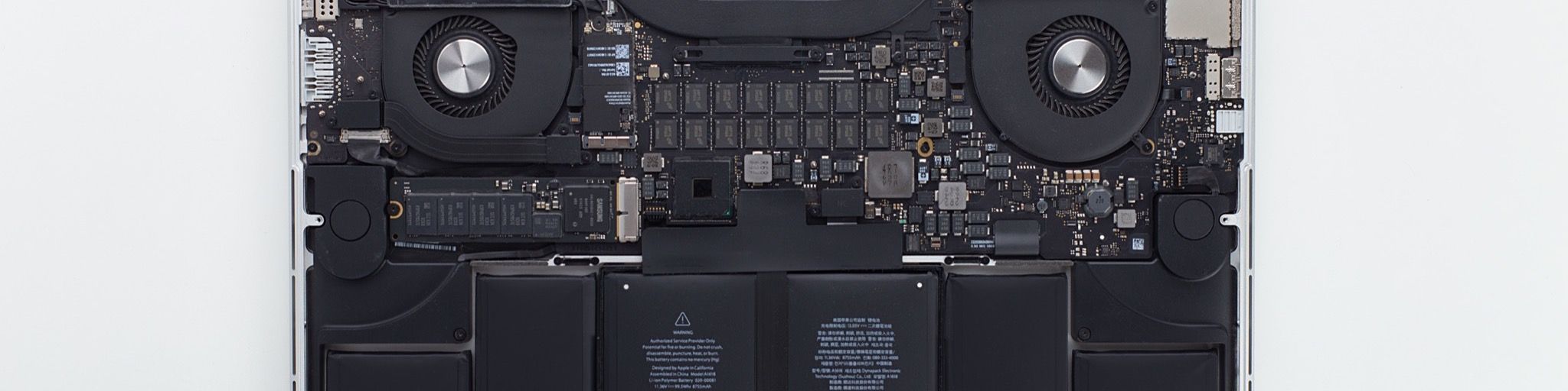 The insides of your laptop