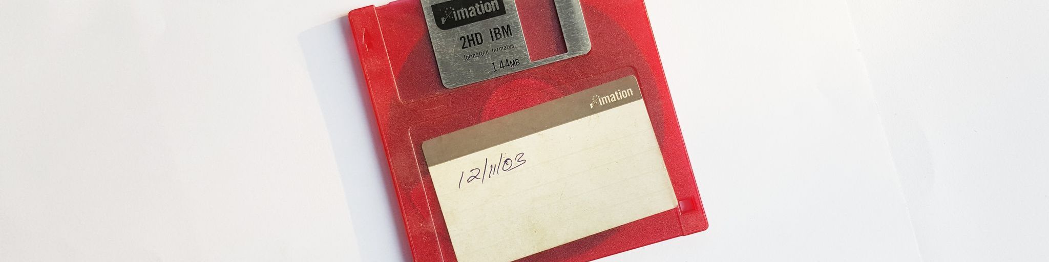 Red Floppy Disk